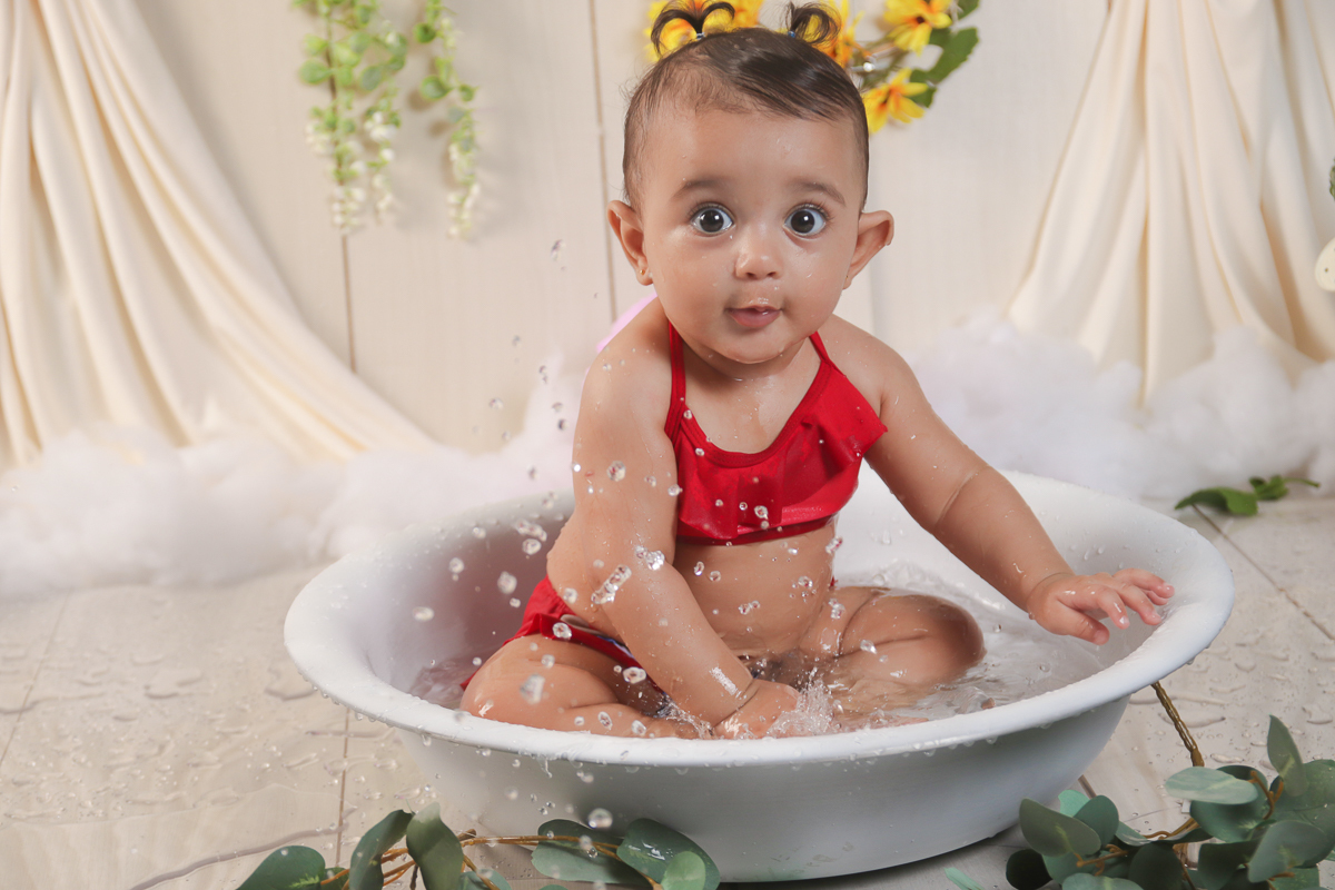 banho de bebe ensaio fotografico suzano