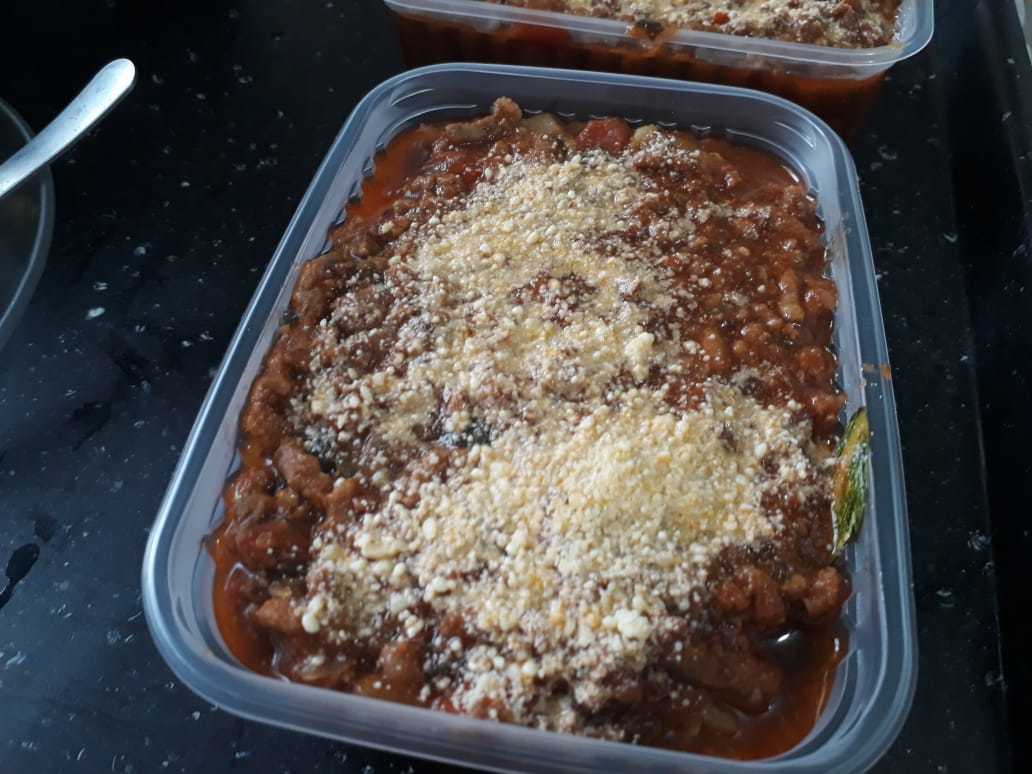 Lasanha de abobrinha pra quem está na dieta low carb