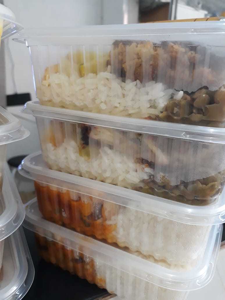 Mais um pedido separado de marmita saudável e gostosa