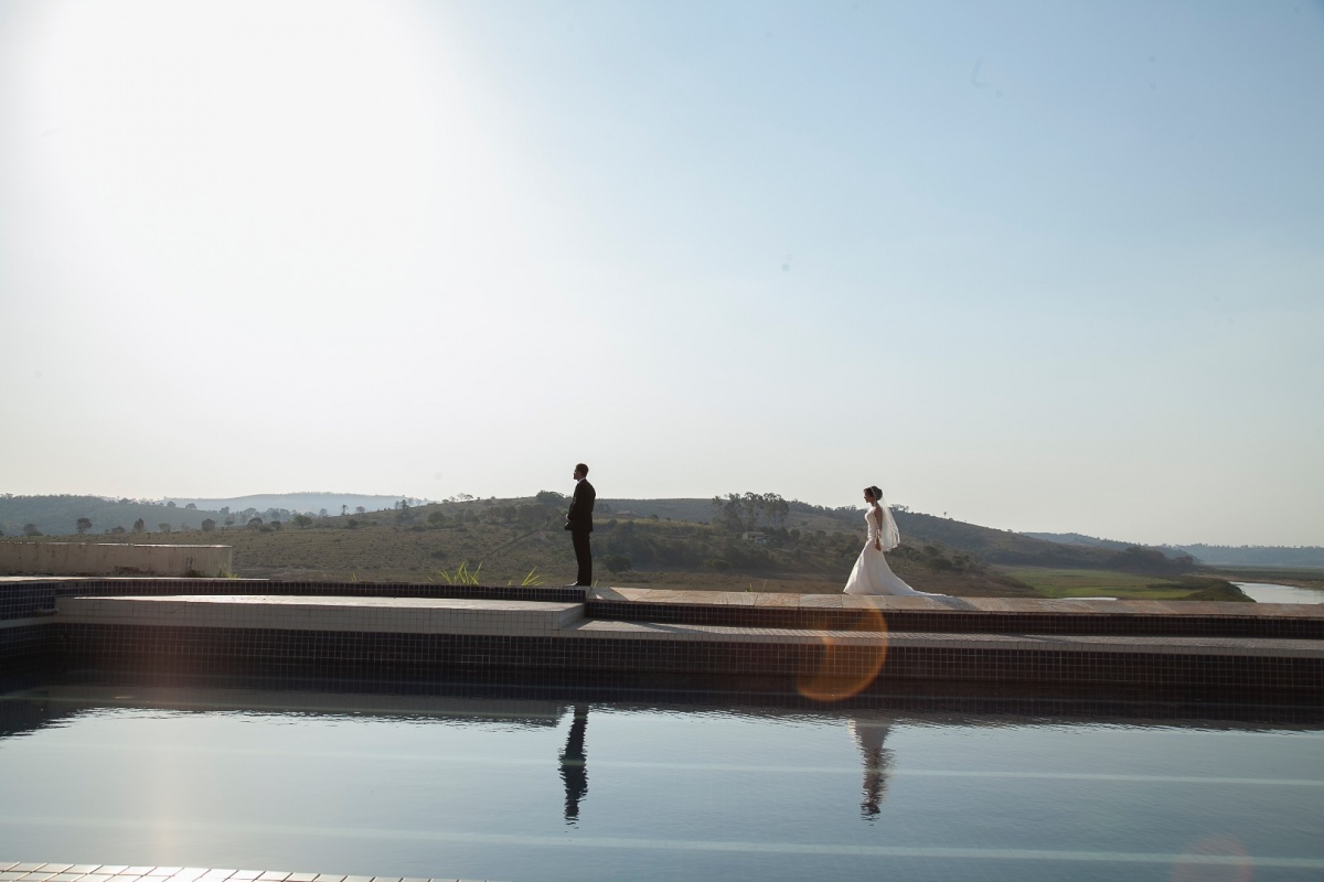 Casamento realizado em Varginha - MG, ao ar livre, cerimonia e festa de casamento inesquecíveis.