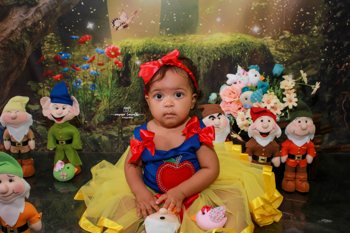 Acompanhamento mensal Lorena branca de neve