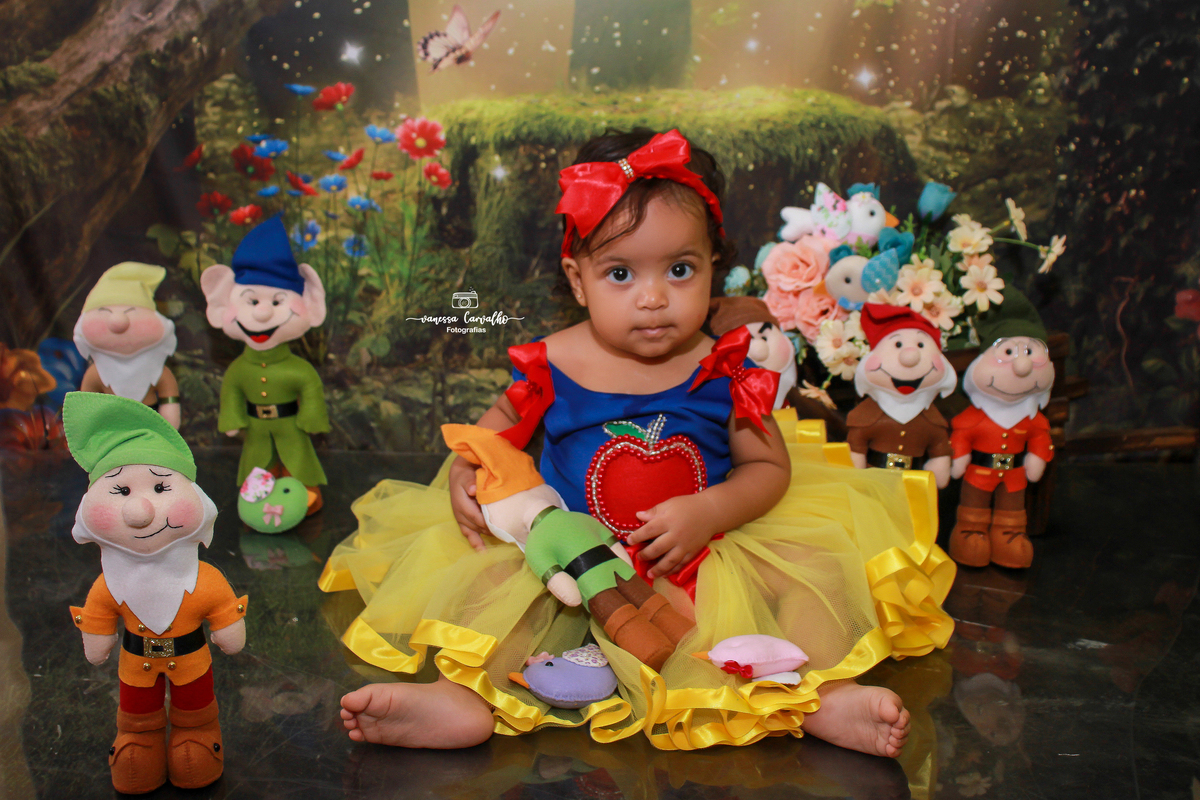 Acompanhamento mensal Lorena branca de neve