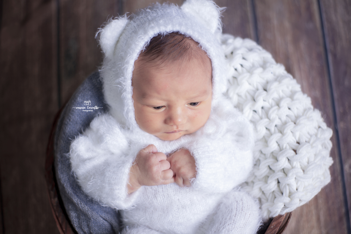 Ensaio Newborn Lucas com 7 dias