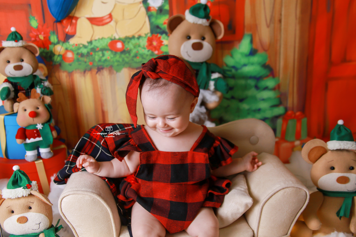 ensaio de natal Julia