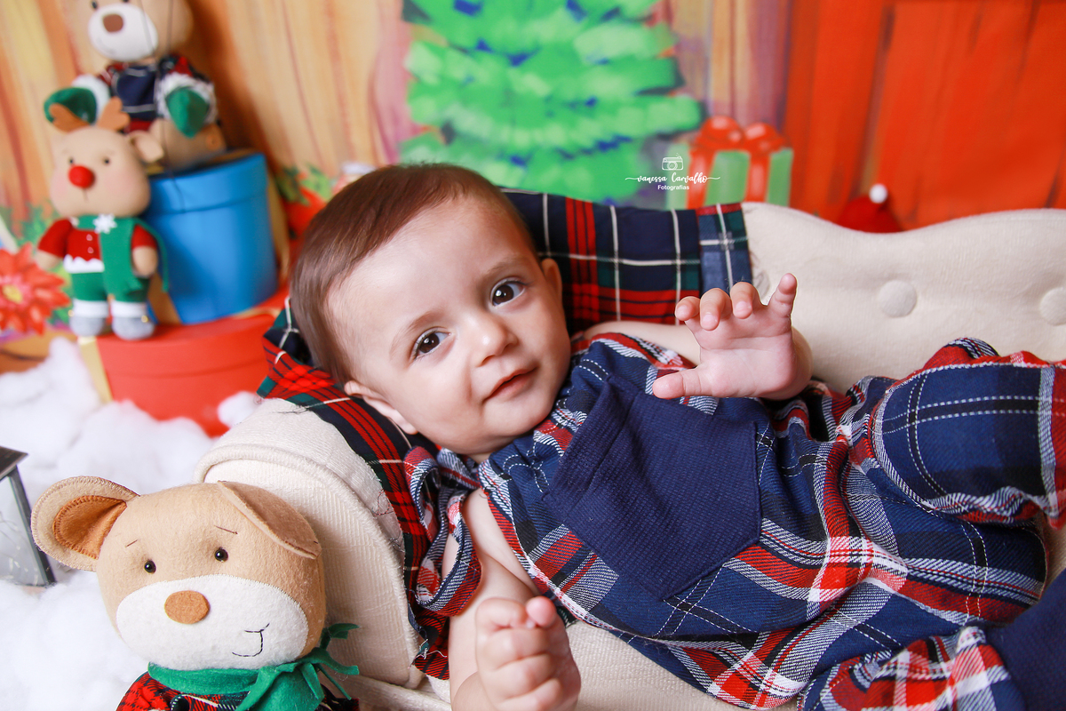 Primeiro natal do Anthony 