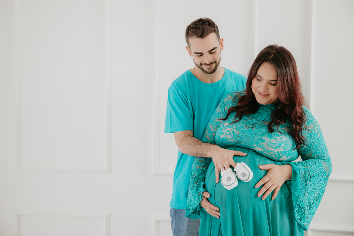 Ensaio Gestante em Campinas, estúdio Juliana Lima