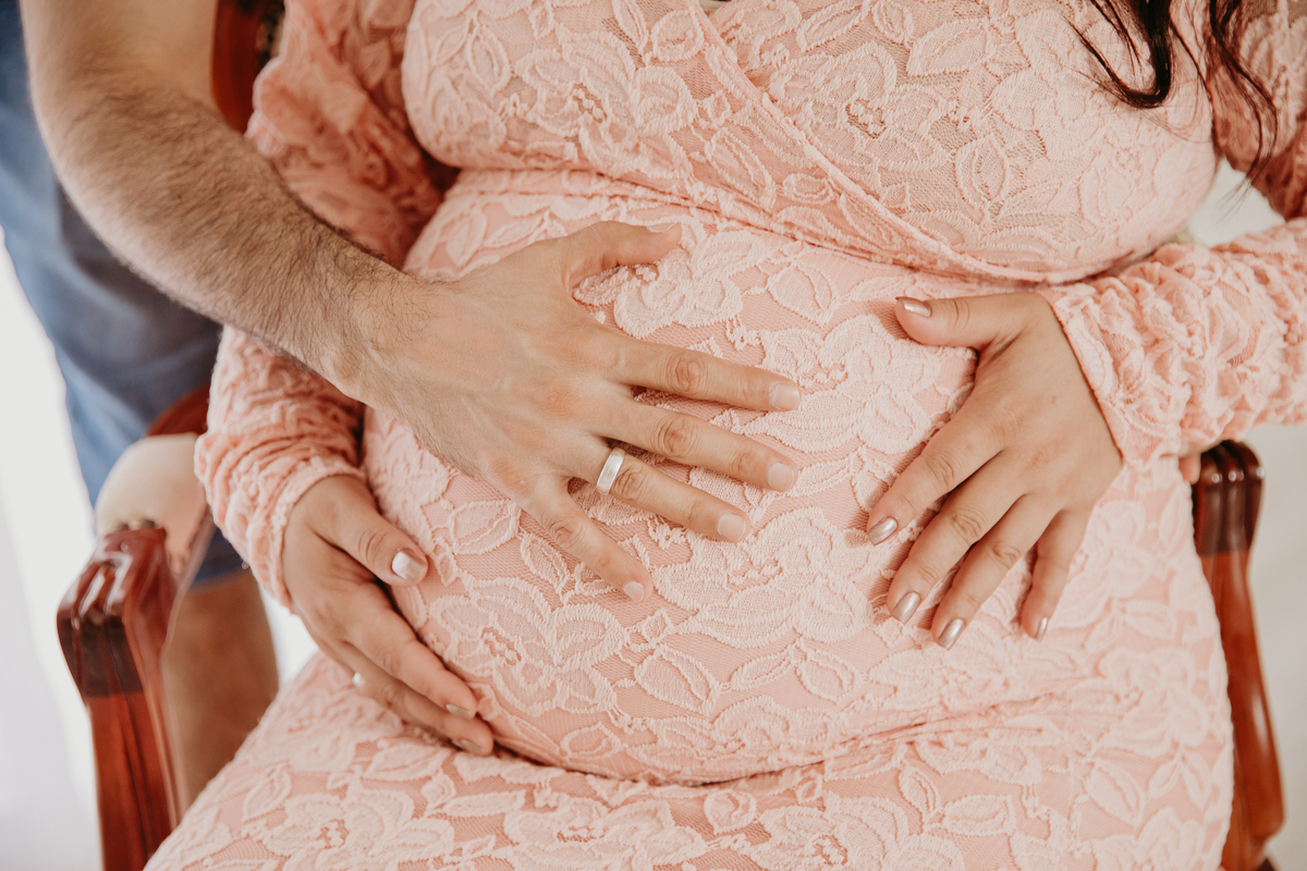 Ensaio Gestante em Campinas, estúdio Juliana Lima