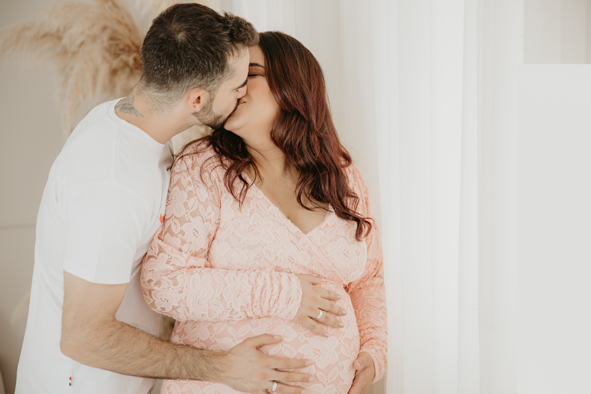 Ensaio Gestante em Campinas, estúdio Juliana Lima