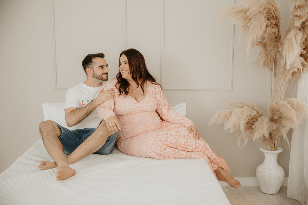 Ensaio Gestante em Campinas, estúdio Juliana Lima