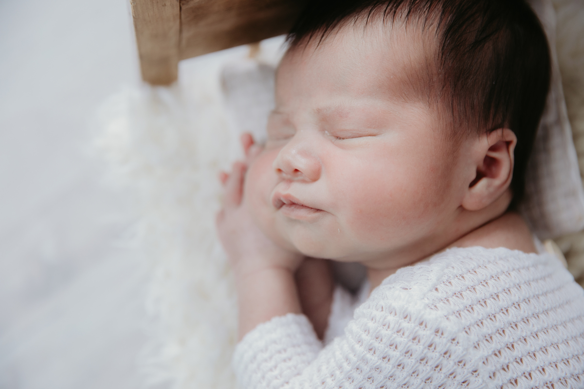 Ensaio Newborn do Igor Junior realizado no estúdio Juliana Lima em Campinas.