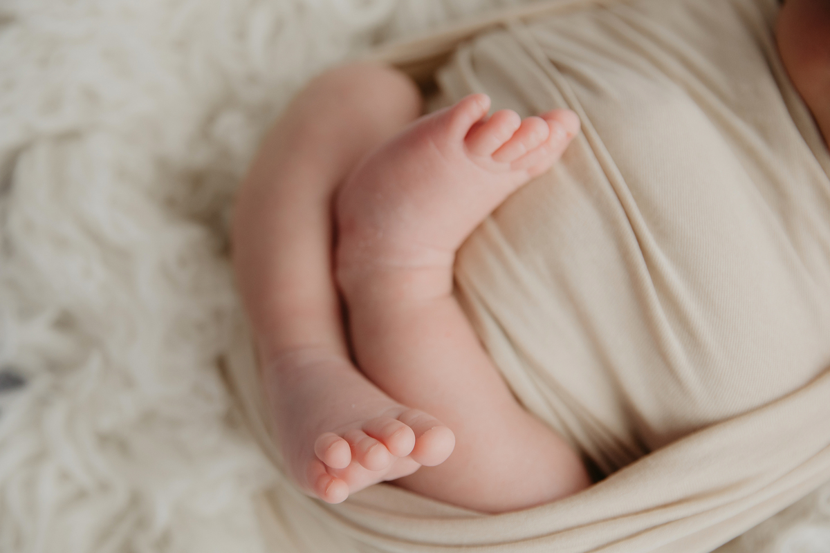 Ensaio Newborn do Igor Junior realizado no estúdio Juliana Lima em Campinas.