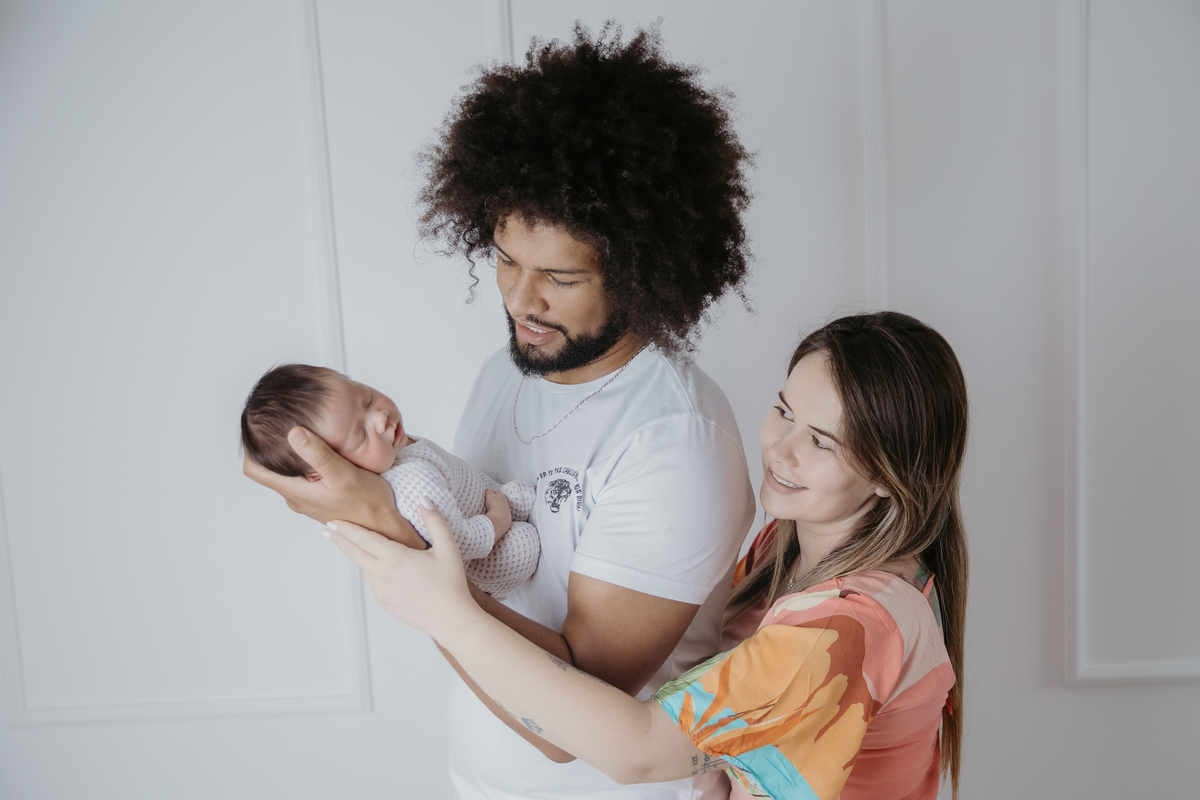 Ensaio Newborn do Igor Junior realizado no estúdio Juliana Lima em Campinas.