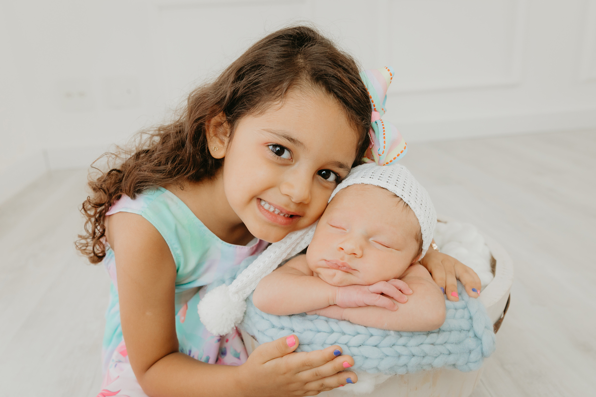 Ensaio Newborn realizado no estúdio fotográfico Juliana Lima, em Campinas