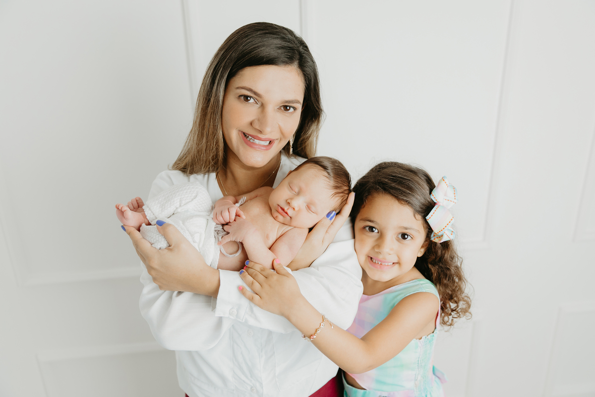 Ensaio Newborn realizado no estúdio fotográfico Juliana Lima, em Campinas