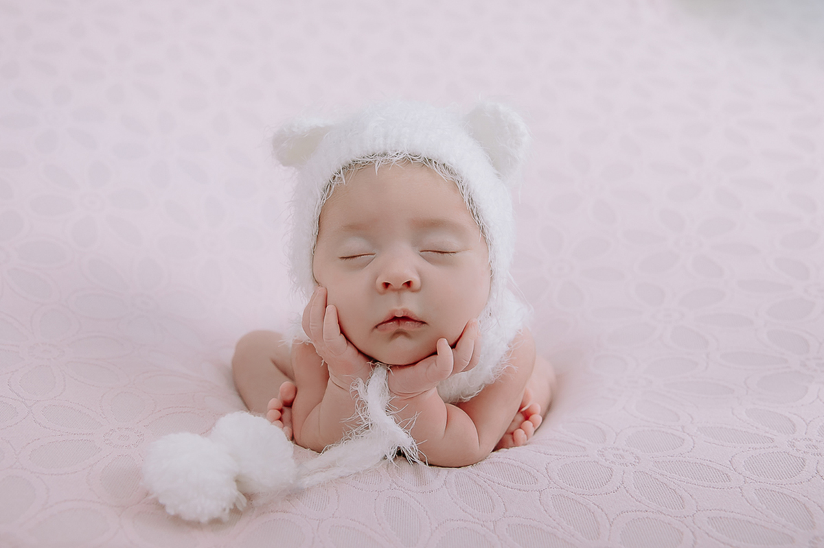 Ensaio newborn no estudio juliana lima, em campinas