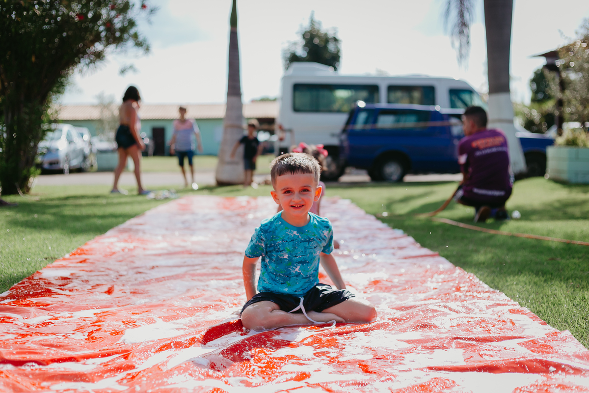 aniversário em local externo
