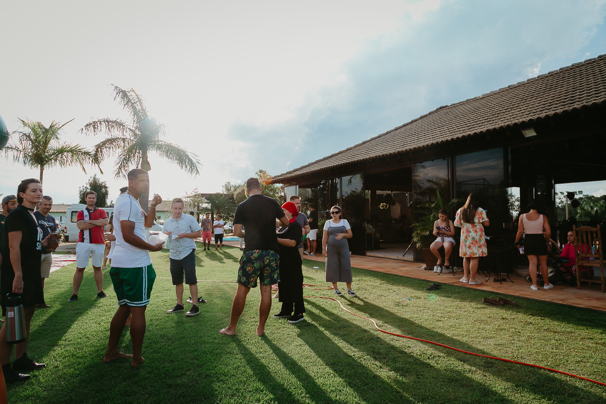 aniversário em local externo
