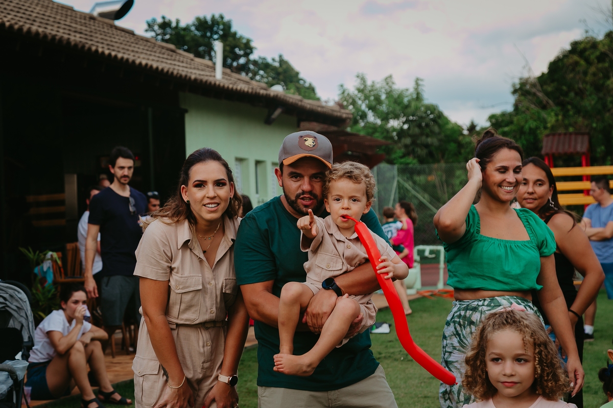 aniversário em local externo
