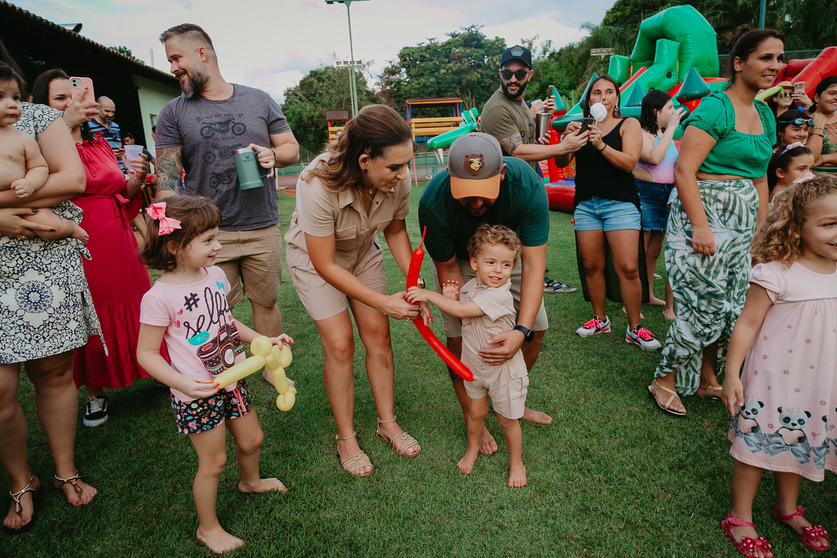 aniversário em local externo
