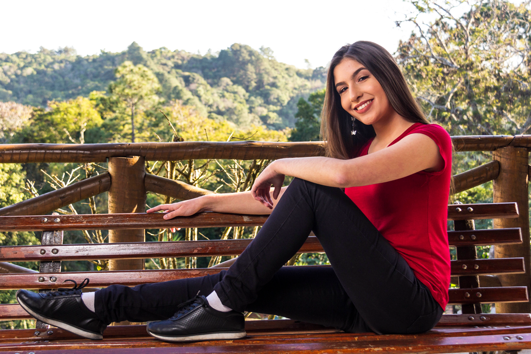 Ensaio de 15 anos Amanda França no Sítio Larilu