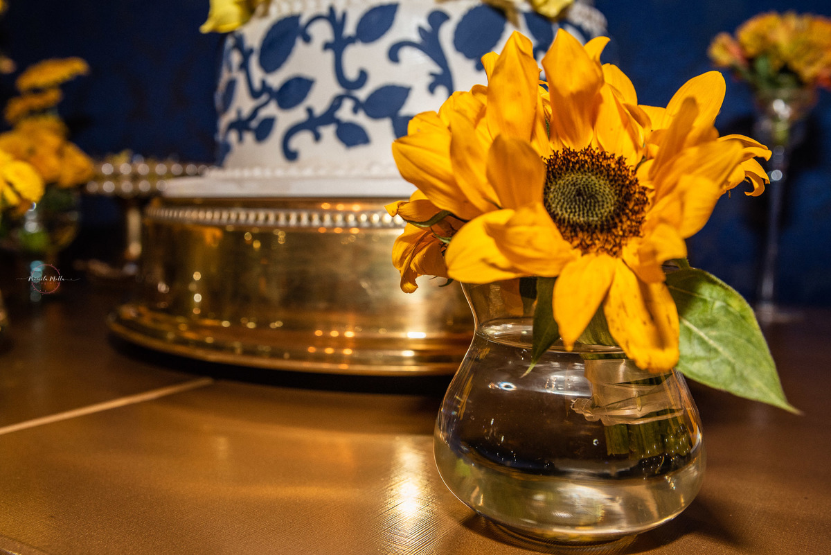 detalhes da mesa de festas 