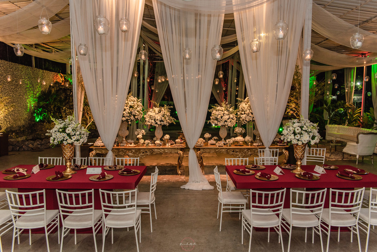 mesa dos pais para casamento