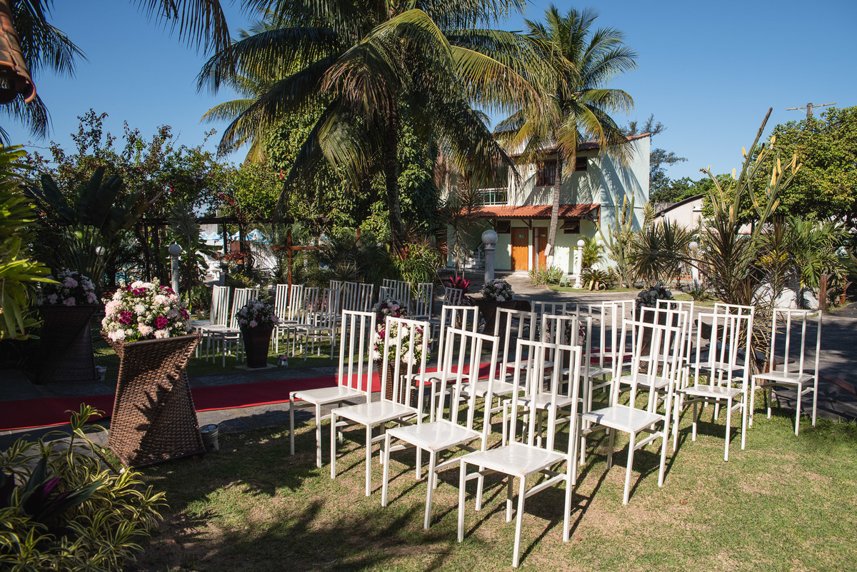 cerimonia de casamento ao ar livre