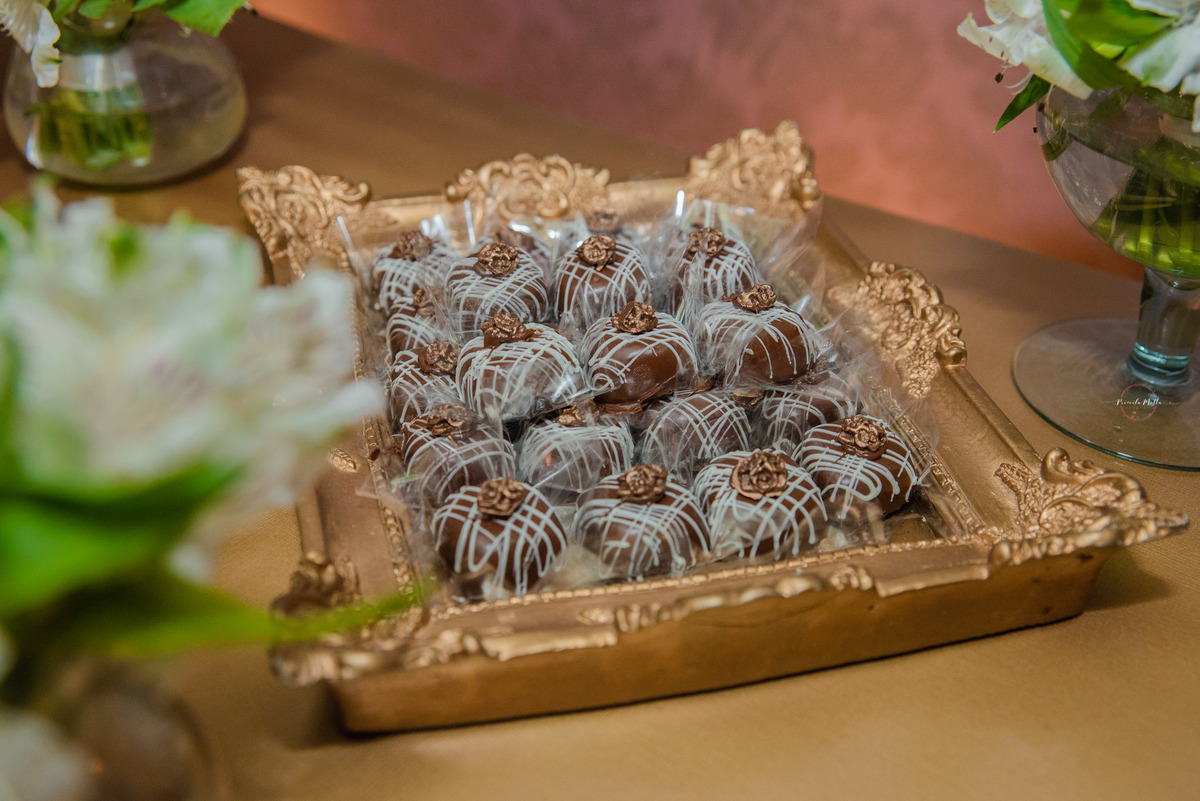 doces de chocolate para casamento