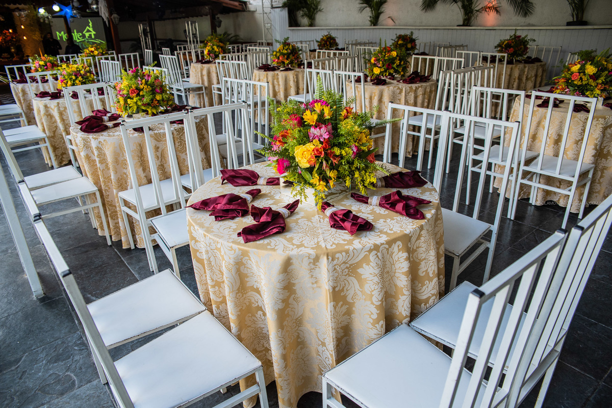 mesa de convidados para casamento 