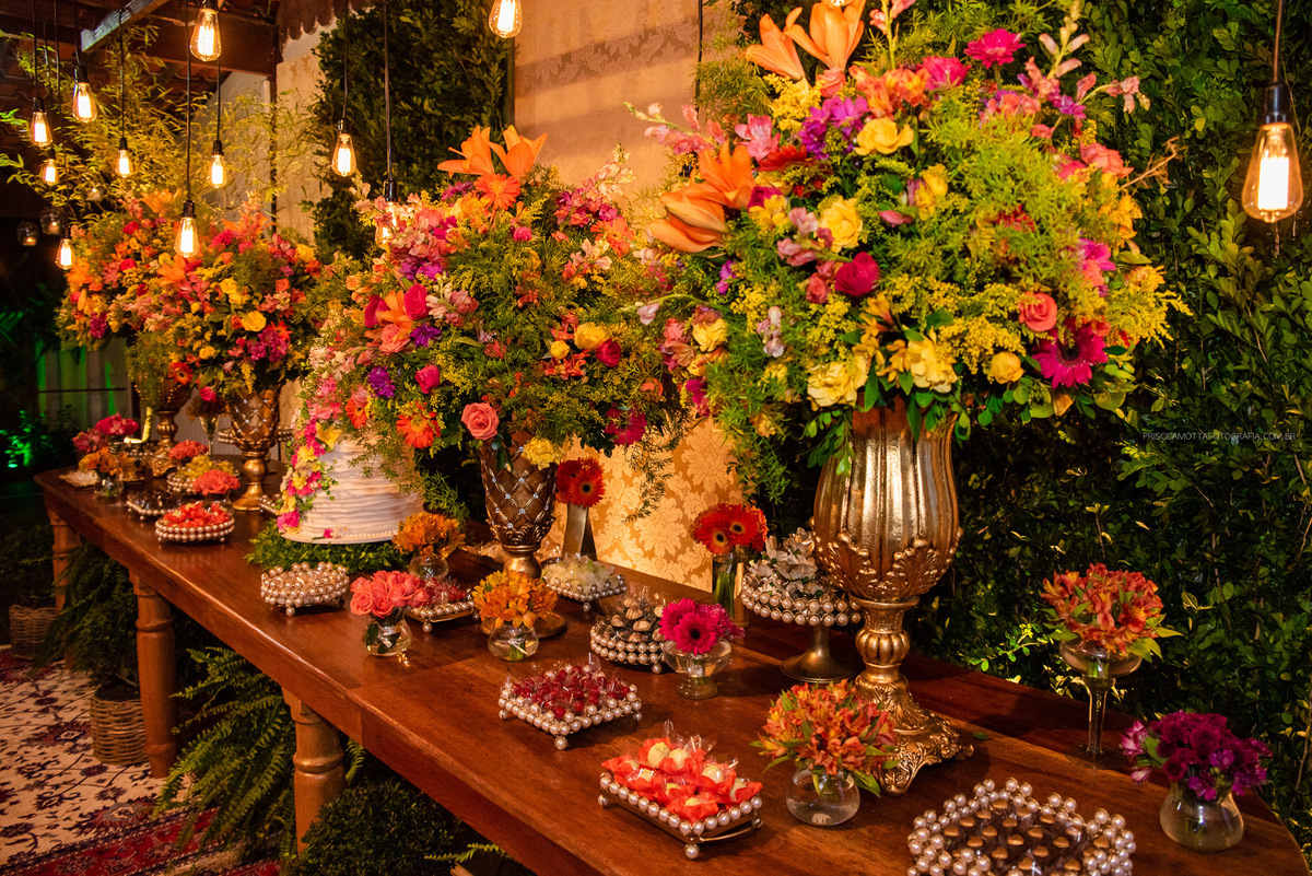 decoração para casamento floral 