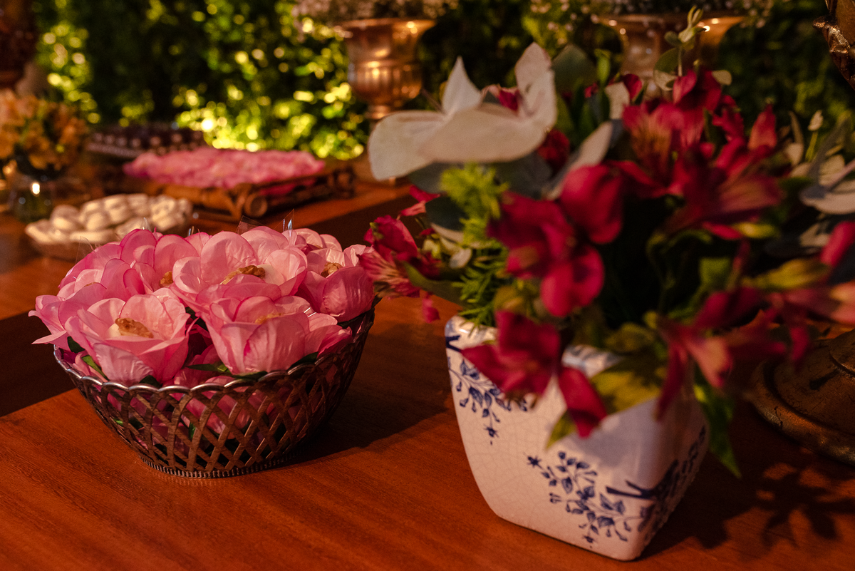 forminhas de doces na cor rosa 