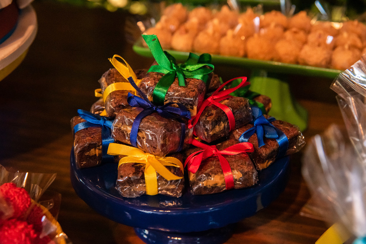 brawnie para festa infantil 