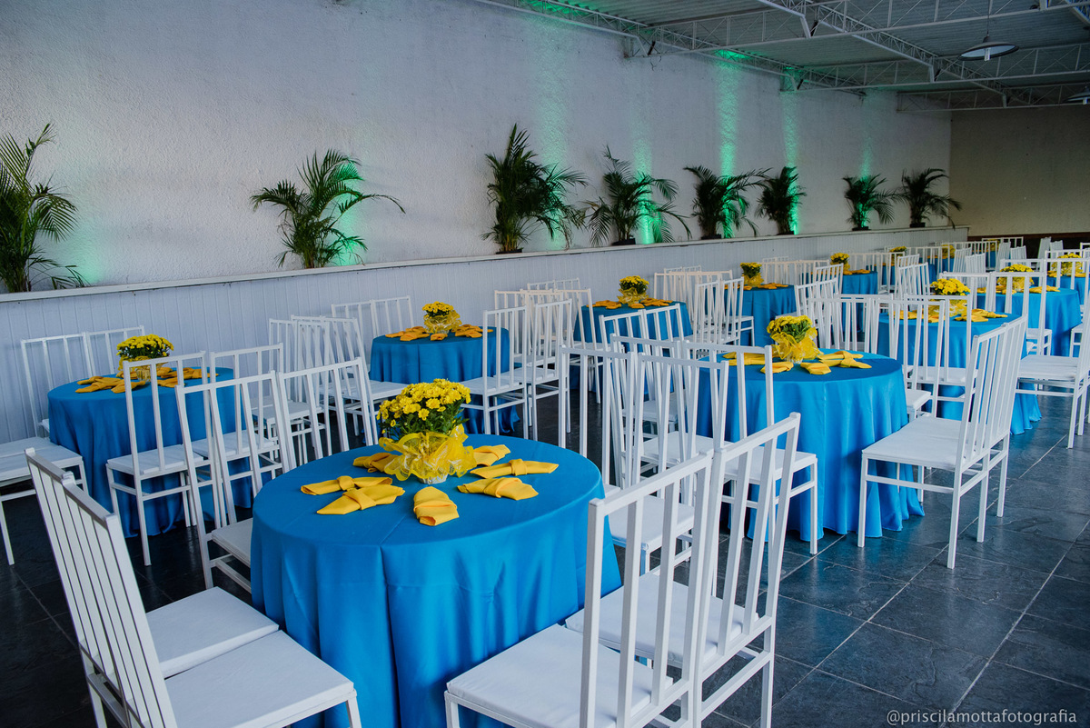 mesa de convidados para tema mundo bita 