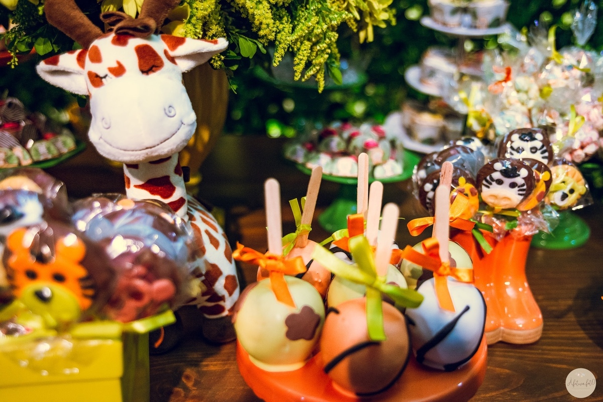 maca do amor tema safari 