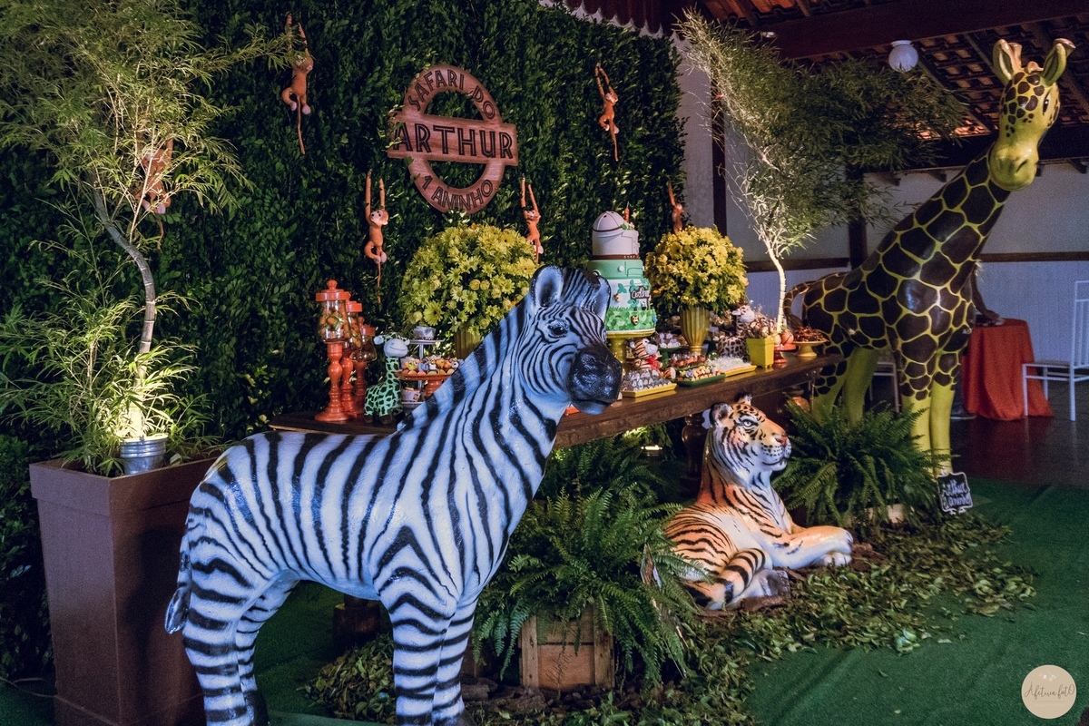 festa tema safari em são gonçalo 