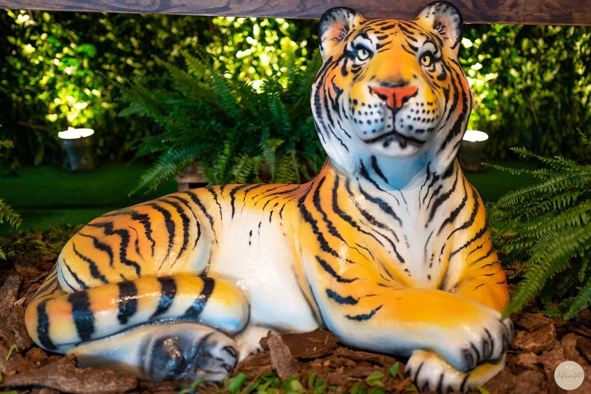 leao para festa tema safari 