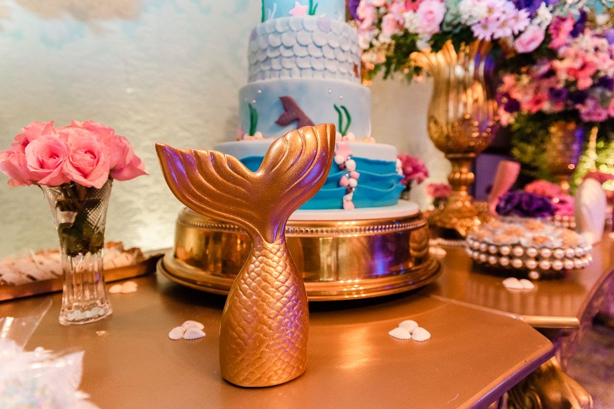 rabo de sereia para festa fundo do mar 