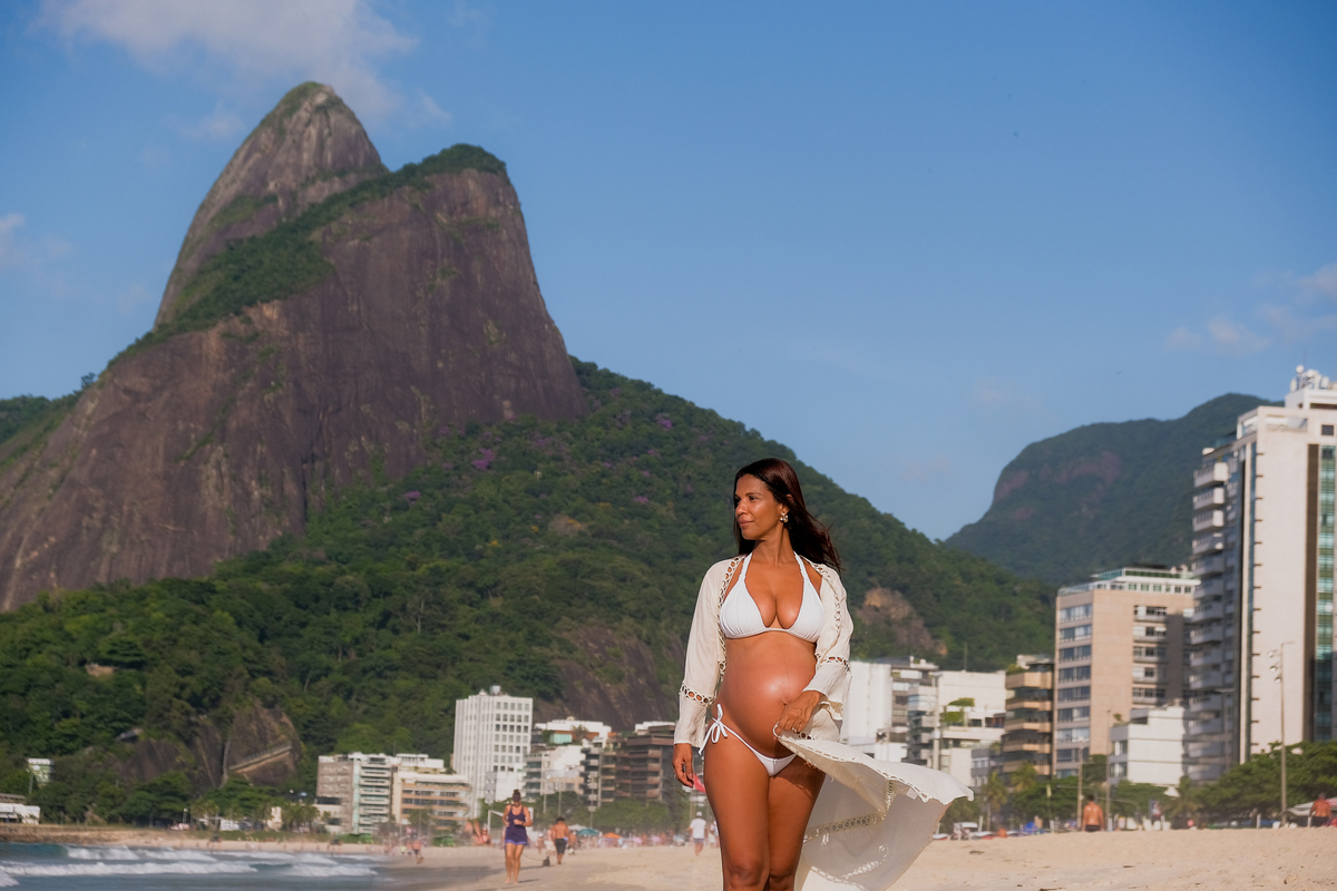 ensaio gestante ipanema 