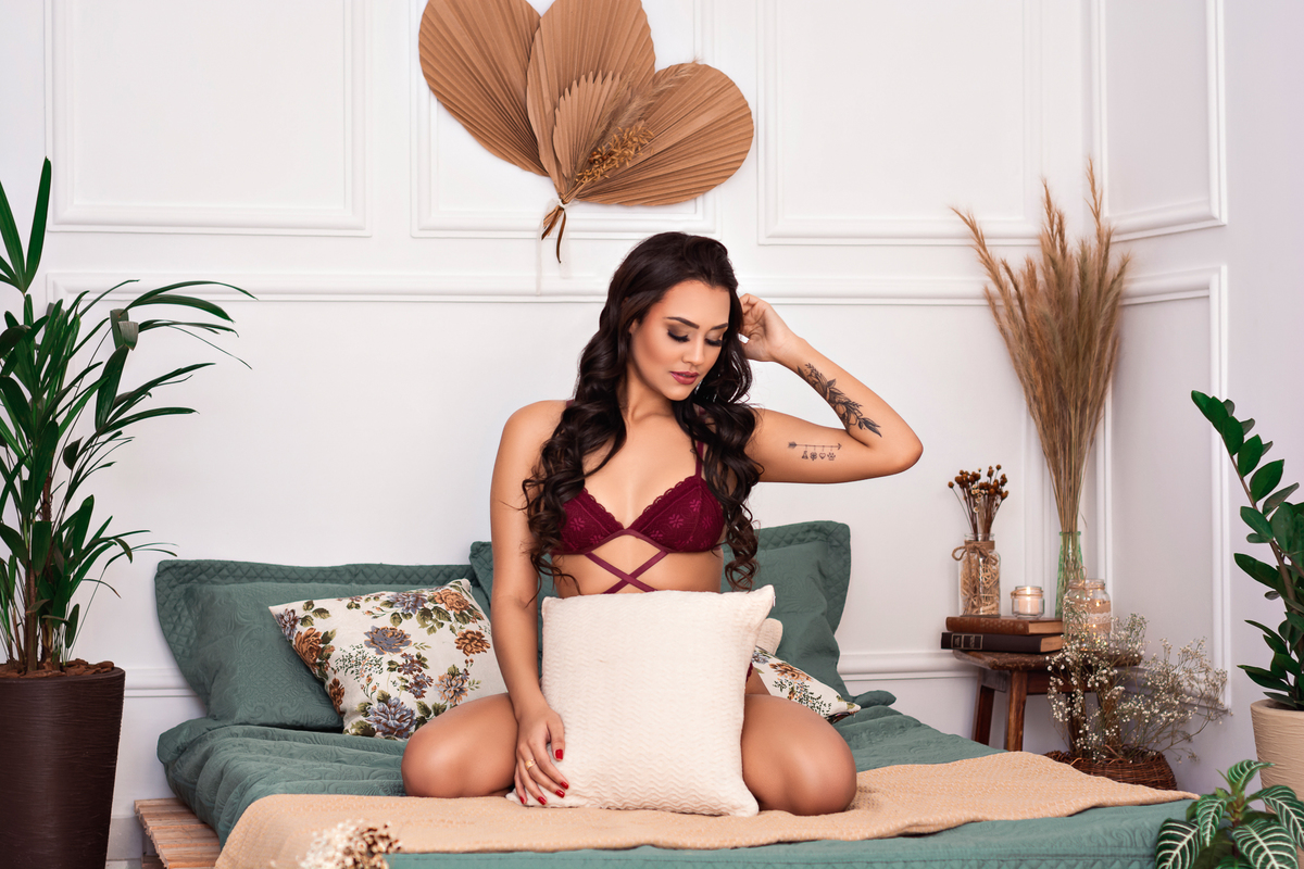 Manhã tranquila na cama