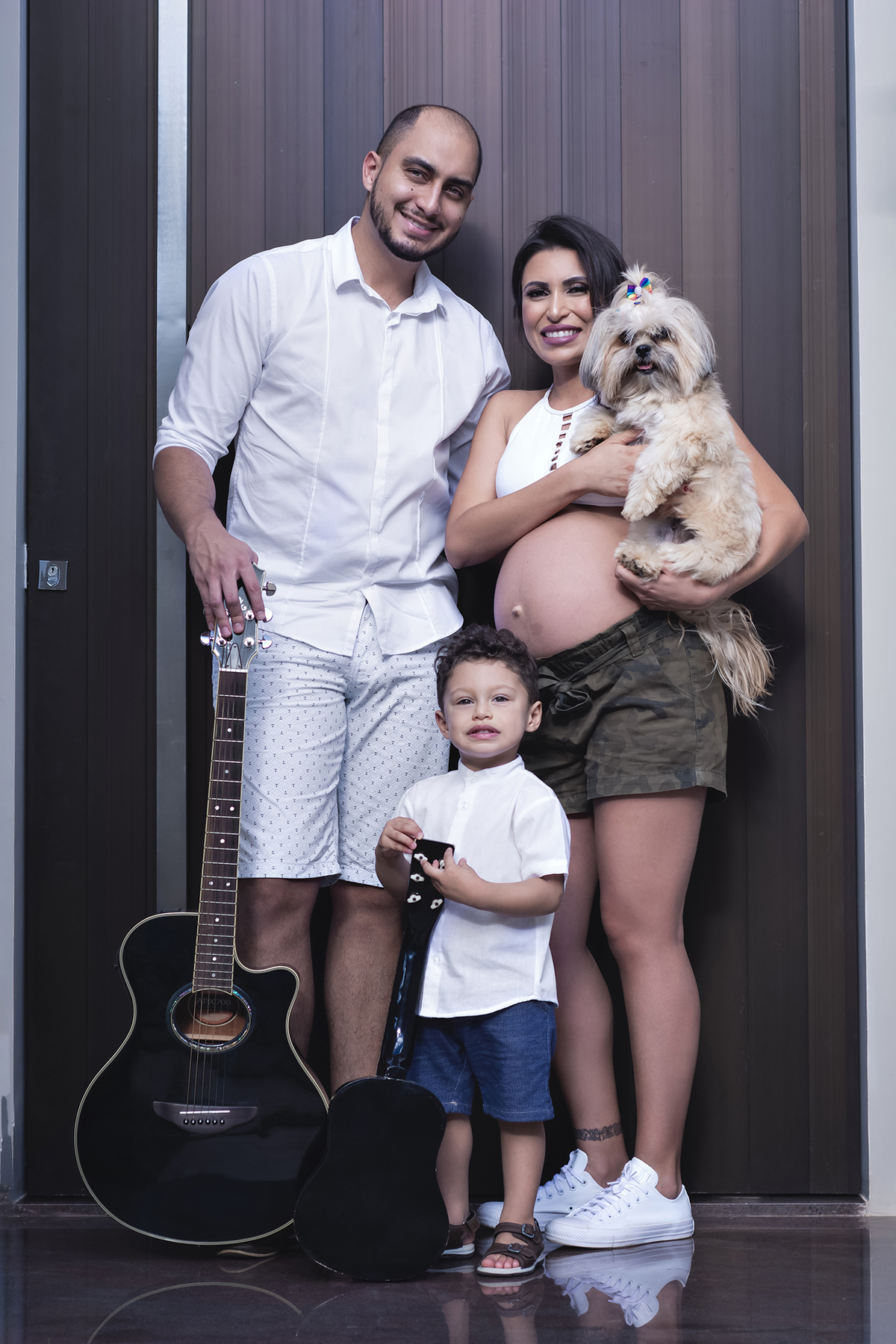 Ensaio Gestante Com Pet Em Montes Claros