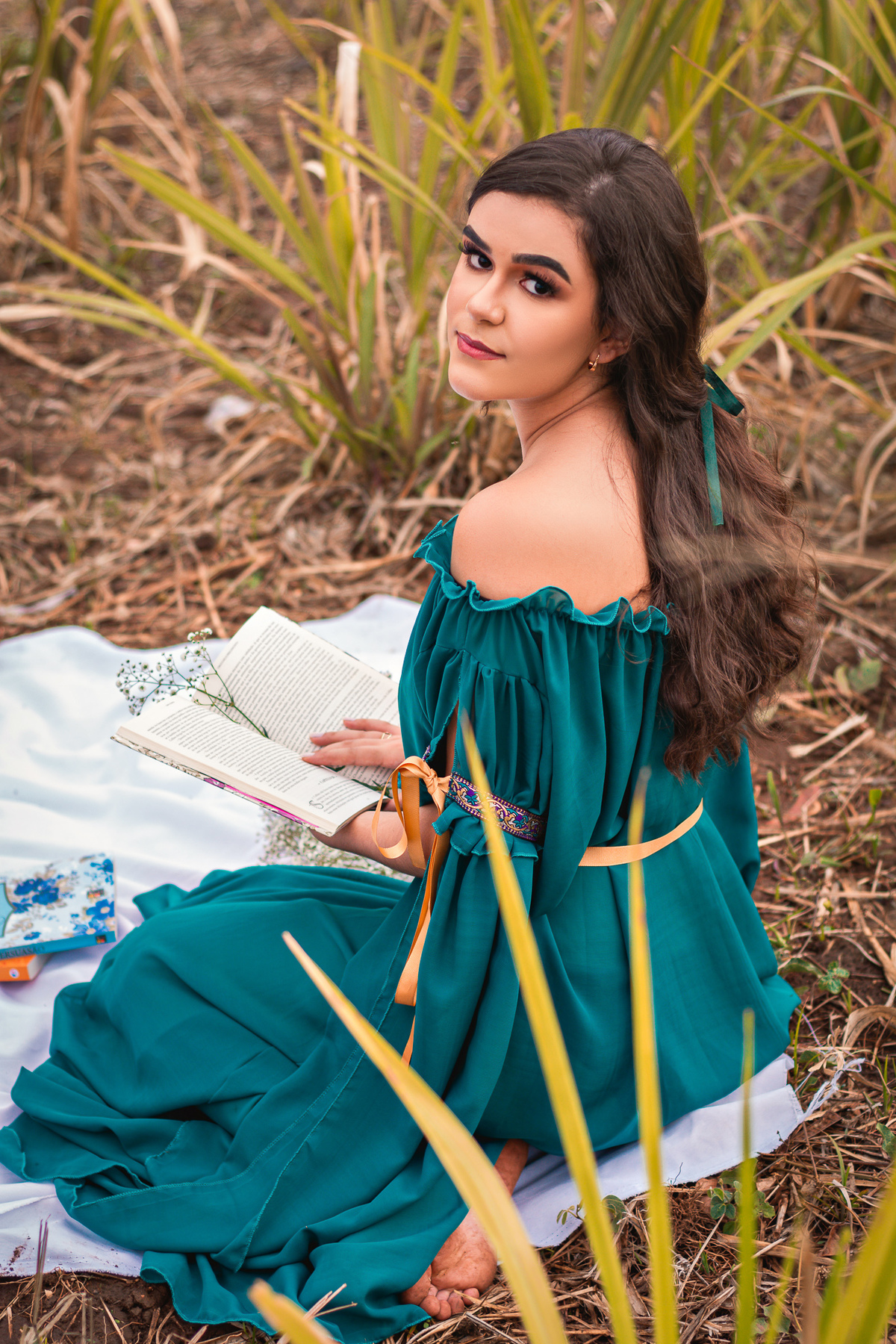 Sorriso contagiante em ensaio fotográfico 