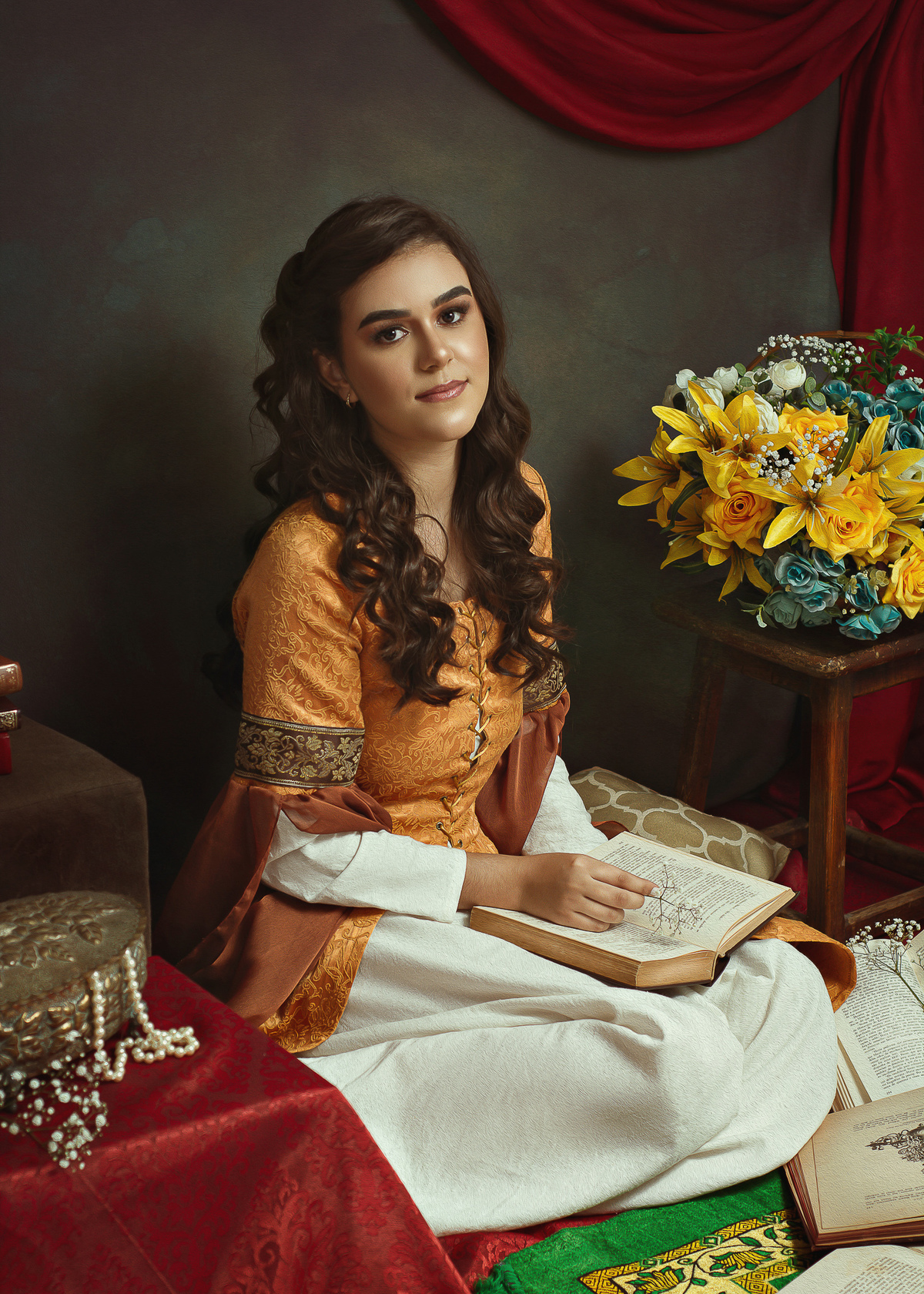 Olhar marcante ensaio fine art