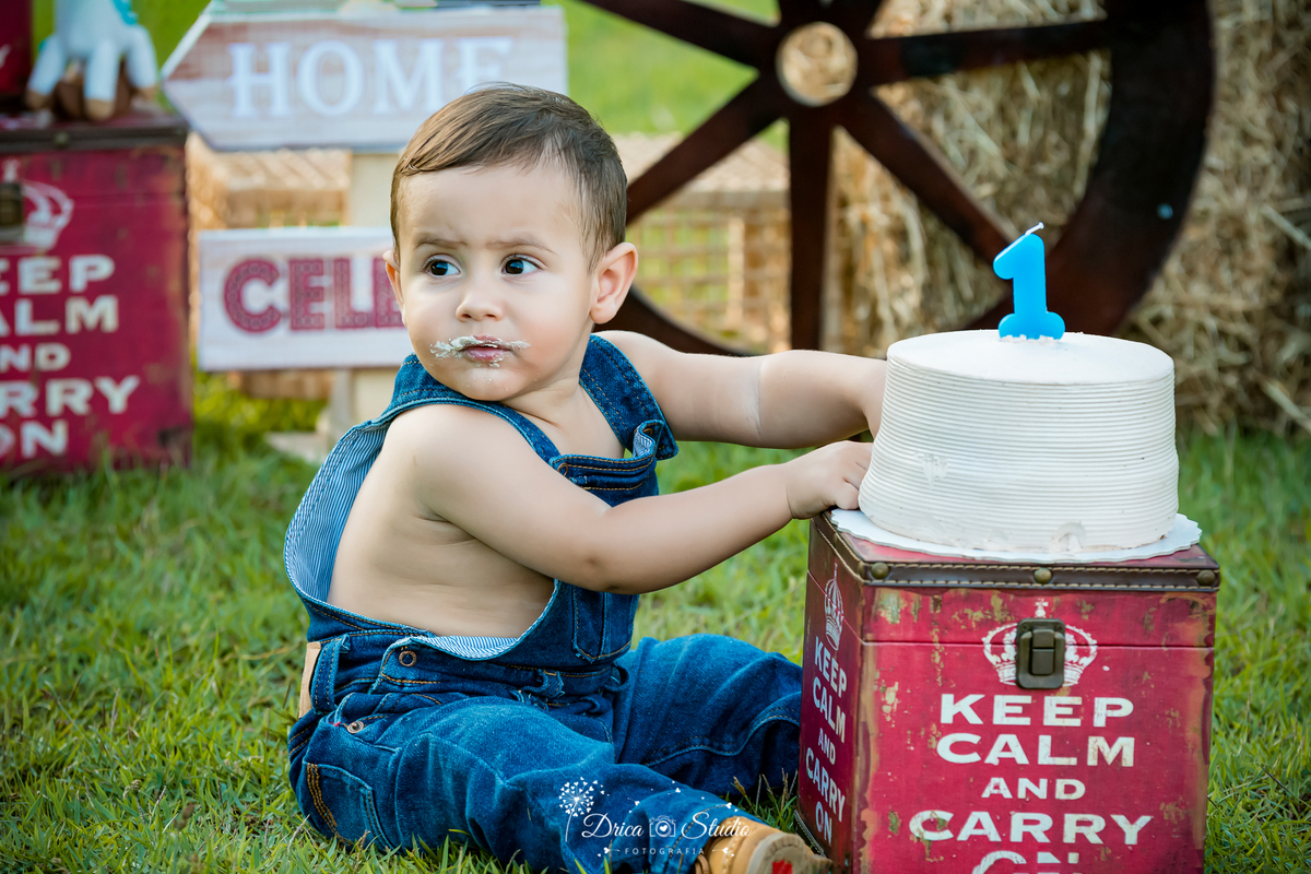 fotos externas - fotos ao ar livre - fotos família - fotografia - smash de cake - família feliz - modelos de fotos externas - bolo - drica studio fotografia - xinguara - pará - irmãos - country 