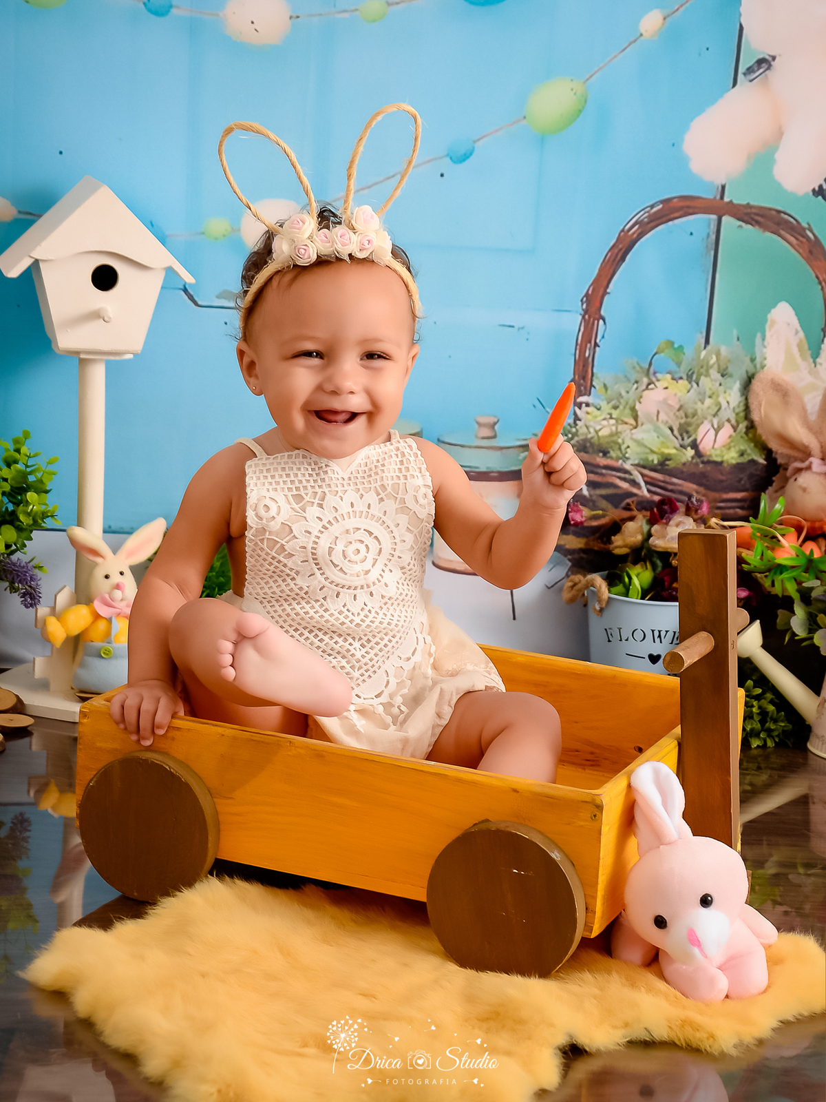 páscoa - acompanhamento mensal - cenários temáticos - coelho da páscoa - fotos em estúdio - infantil - kids - ensaio de bebês - crescimento infantil - menino - menina - Xinguara - Pará -  Drica studio - fotografia - fotos