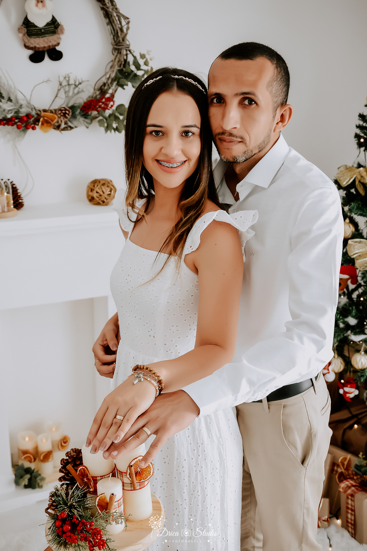 Drica Studio - Drica Studio Fotografias - Xinguara Pará - fotos  de casal - Studio - pré wenddig  Studio - casamento - apaixonado - ensaio casal - abraçados - cenário natal 