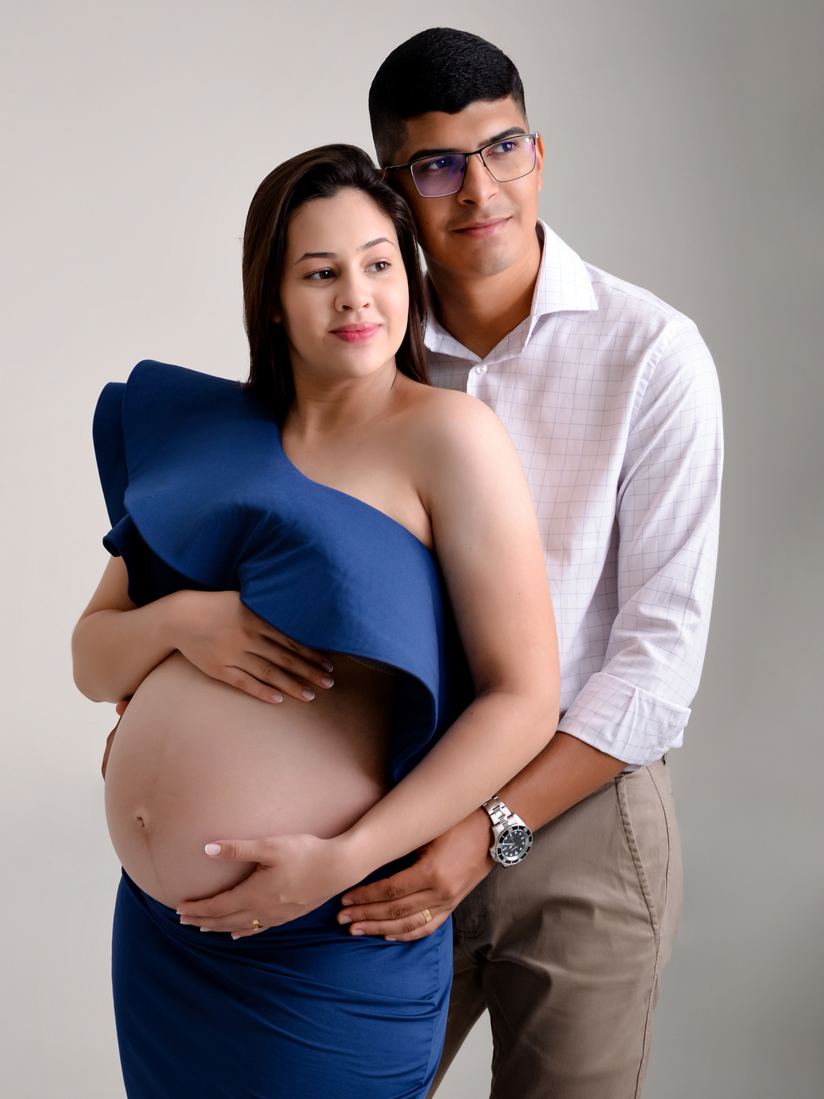 Drica Studio - Ensaio fotográfico-gestante-ensaio-azul- Xinguara- masculino - cropped