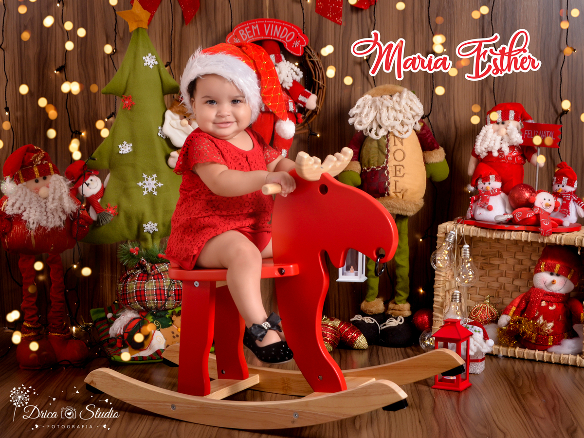 Ensaio de Natal- Presente de Natal- Meu Primeiro Natal-Fotografa de família-bebê no alce-newborn-sessão de Natal-infantil-acompanhamento-Drica Studio fotografia-fotógrafa em Xinguara-Fotografa de bebês-Natal Feliz-Pará.