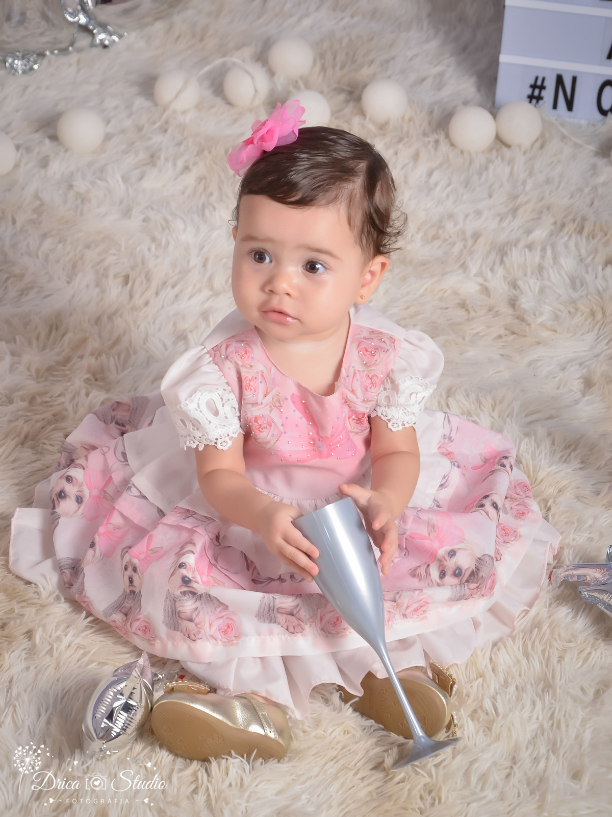 Ensaio infantil-Ano Novo-cenário 2019- réveillon 2019-Book-bebê feliz-linda-rosa-taça prata-acompanhamento-ensaio mês a mês-ensaio de criança-estúdio infantil- Fotografa de família-Mamãe bebê-Fotografa em Xinguara- Drica Studio Fotografia-Pará.