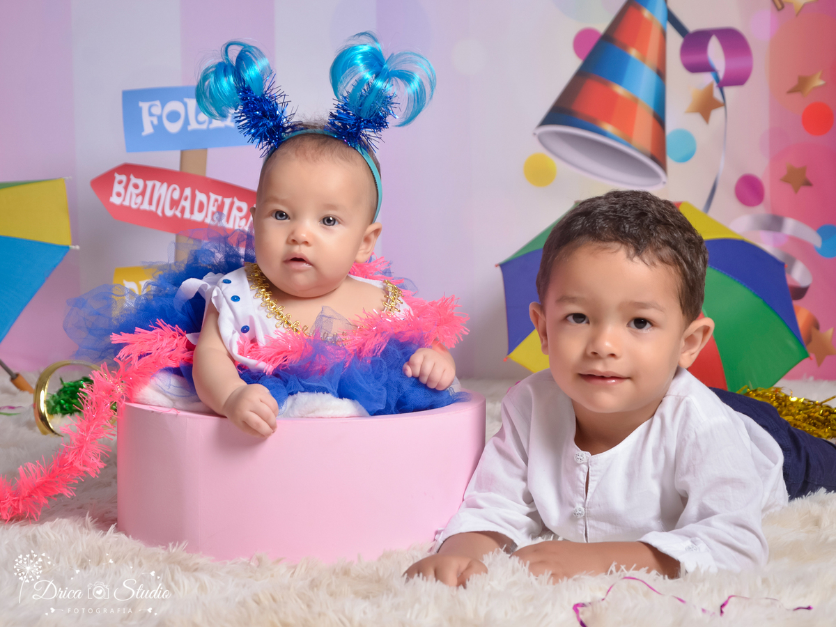 carnaval 2019-Kids-cenário de carnaval-lindos-ensaio infantil-meu primeiro carnaval-props-abadá-mais o irmão-acompanhamento mensal-baby-folia-brincadeira-diversão-Book infantil-Drica Studio-Fotografia- fotografa de família- fotografa em Xinguara-Pará. 