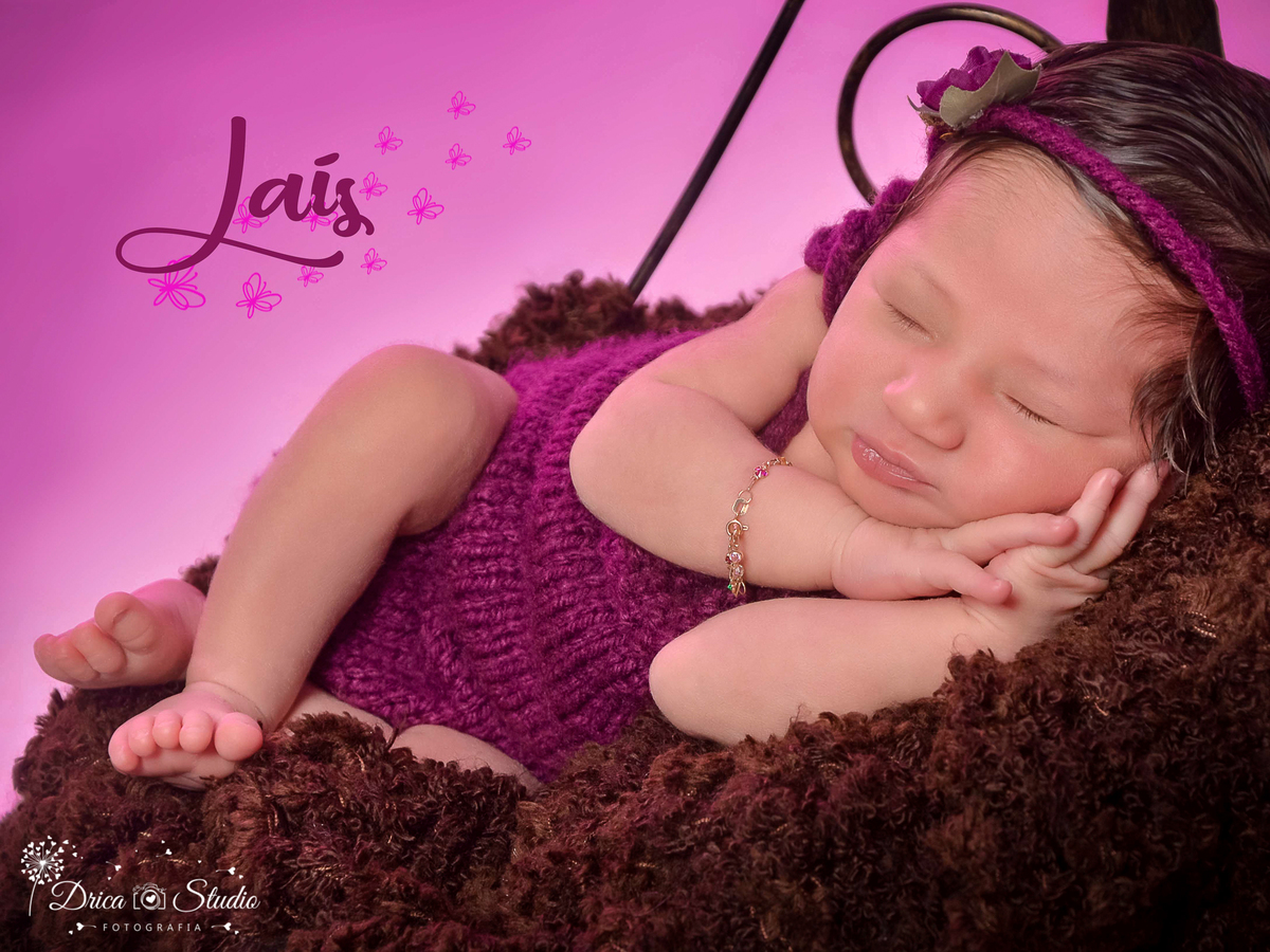 Newborn-ensaio infantil-bebê-recém nascido-dormindo-roupinha de crochê lilas-ensaio de família-acompanhamento mensal-baby-dormindo-fotografa de newborn em Xinguara-Drica Studio Fotografias-fotografa em Xinguara-Para.